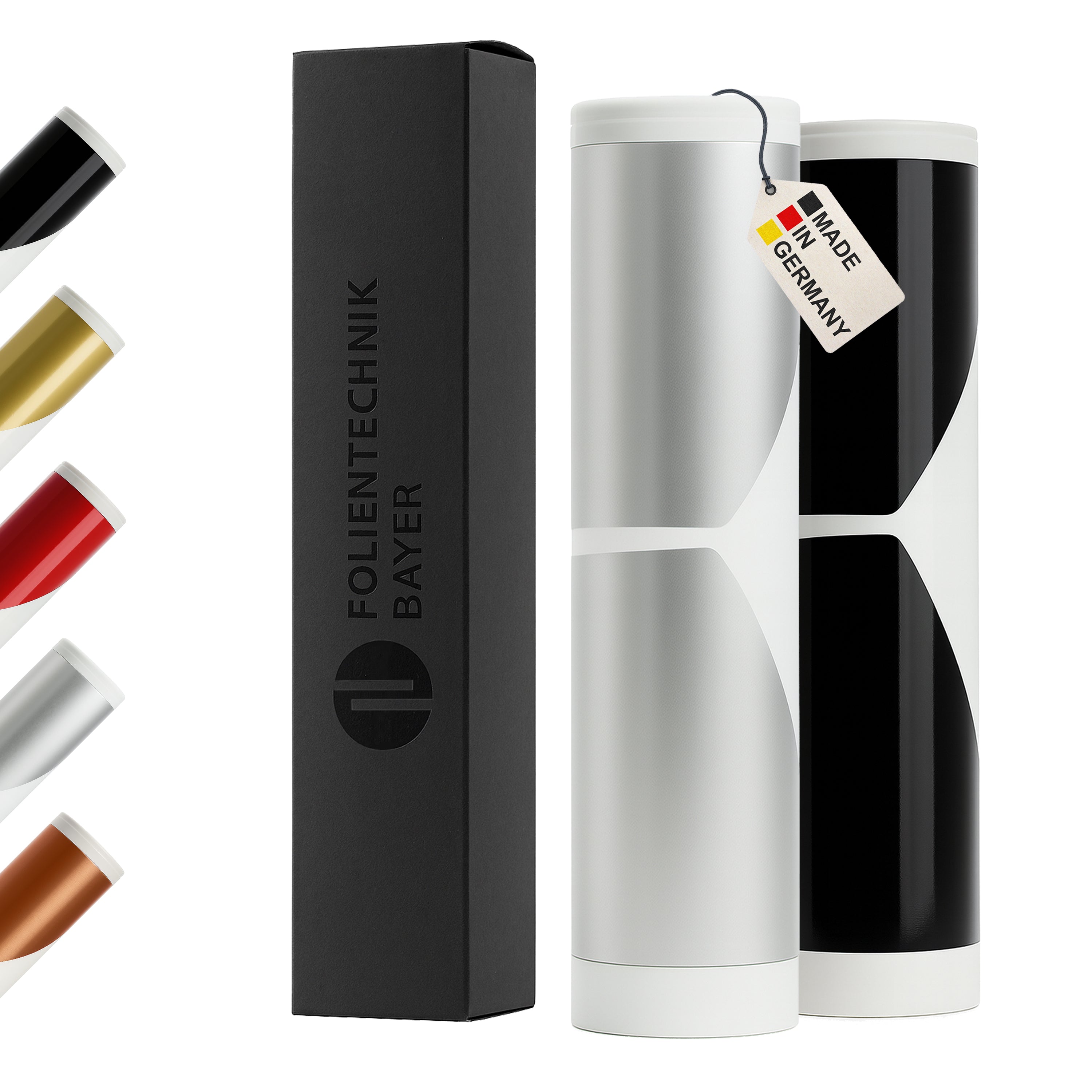 Motorhaubenstreifen für VW Golf 7 – 4-teiliges Racing Stripes Folienset, Tuning Aufkleber, passgenau, selbstklebend & wetterfest