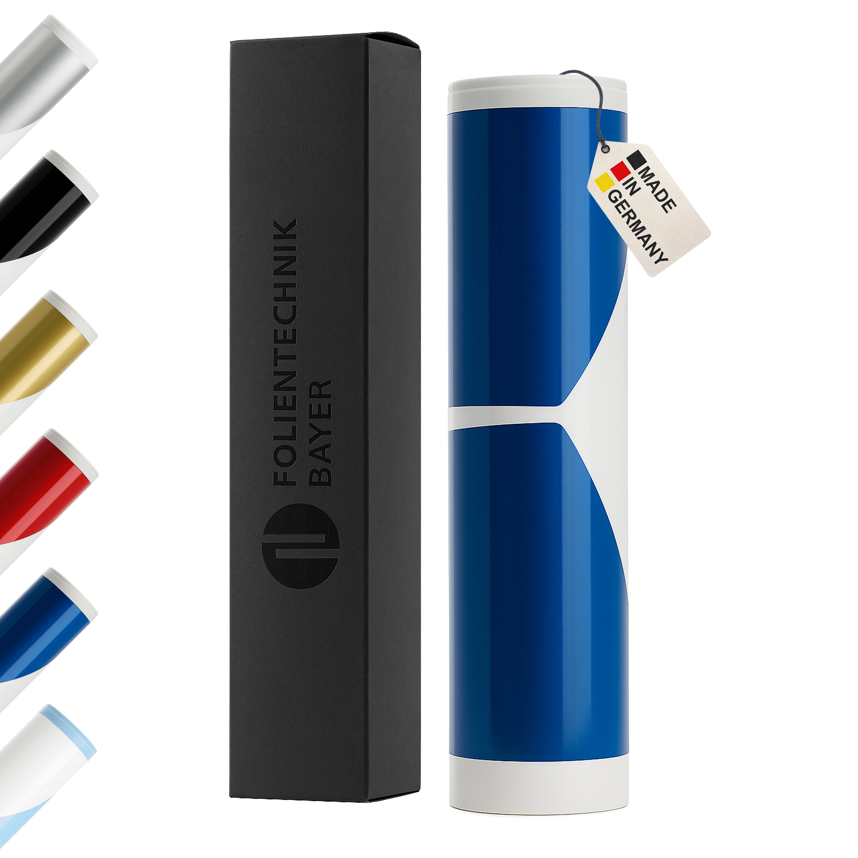 Motorhauben Streifen – 2-teiliges Auto Racing Stripes Folienset, Tuning Aufkleber, universell passend, selbstklebend & wetterfest