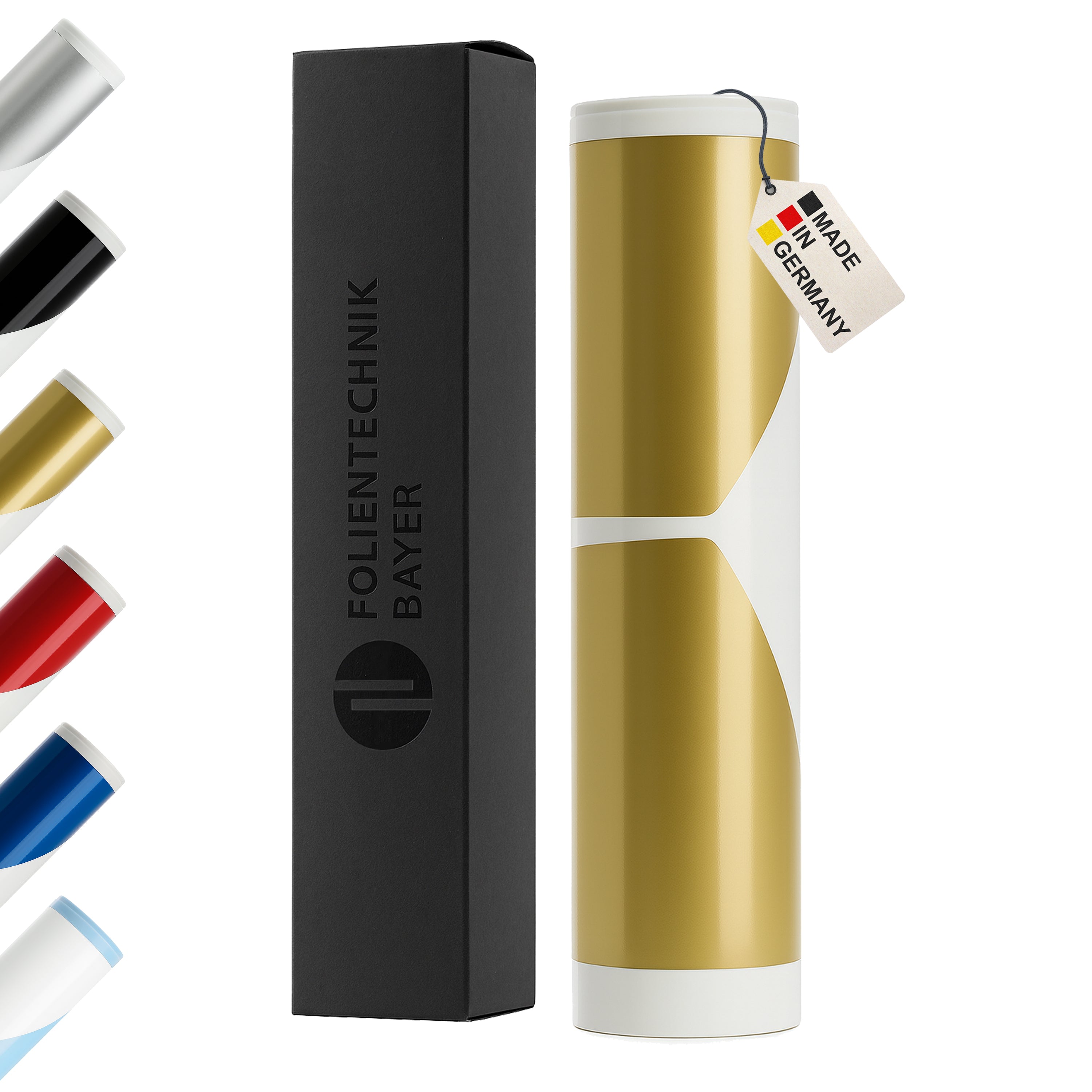 Motorhauben Streifen – 2-teiliges Auto Racing Stripes Folienset, Tuning Aufkleber, universell passend, selbstklebend & wetterfest