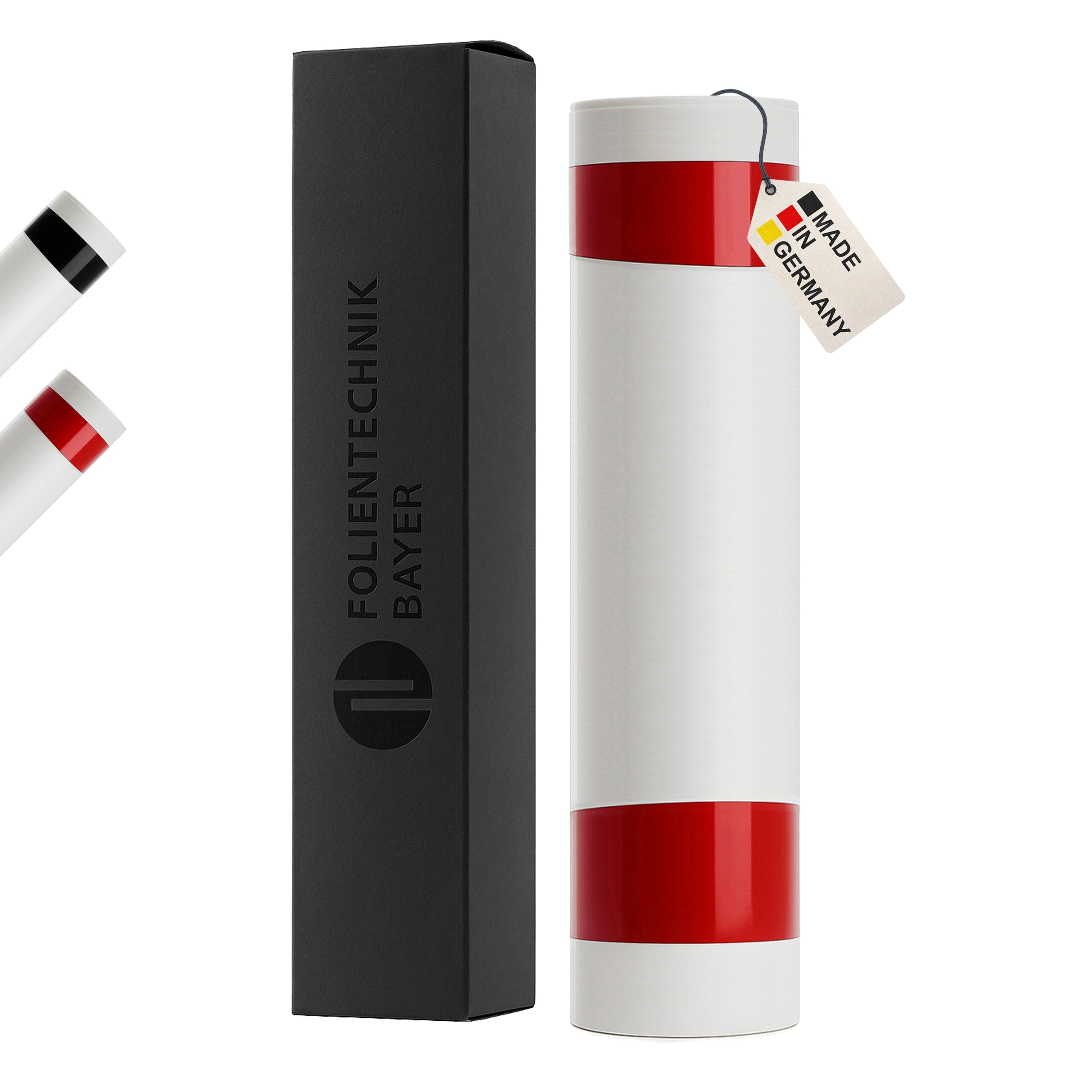 Akzent Streifen für MINI One Cooper JCW F55 F56 F57 – 2-teiliges Folien Dekorset für die Frontstoßstange, Tuning Streifen, passgenau, selbstklebend & wetterfest