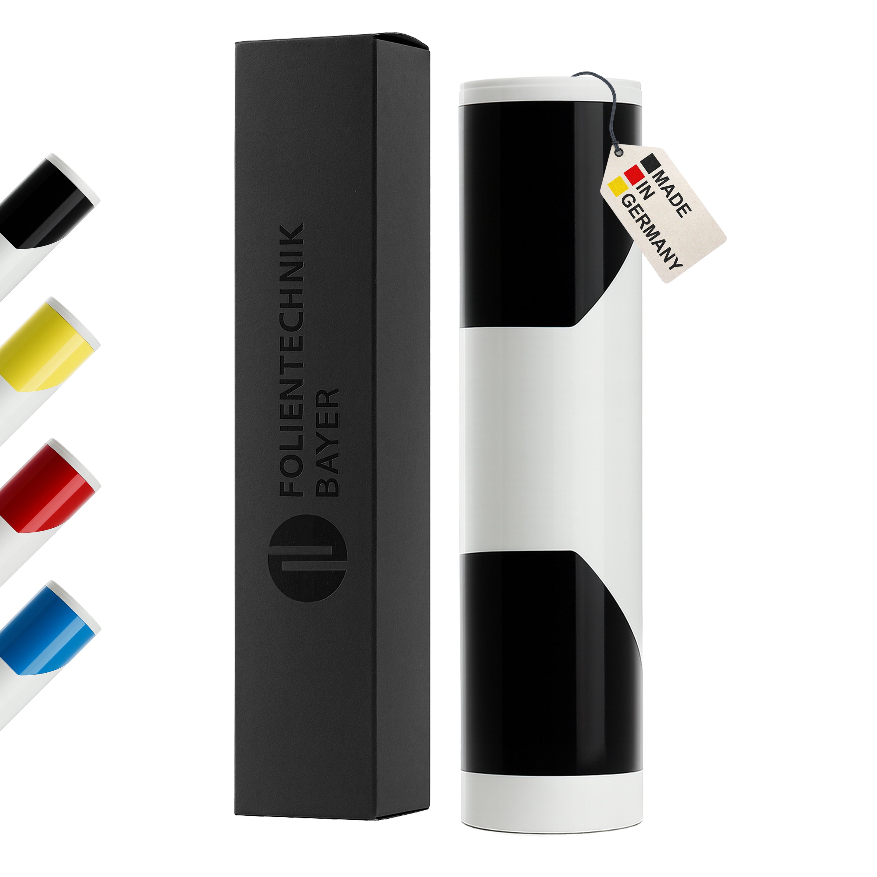 Seitenstreifen für Smart fortwo 453 – 2-teiliges Racing Stripes Folienset, Tuning Aufkleber, passgenau, selbstklebend & wetterfest