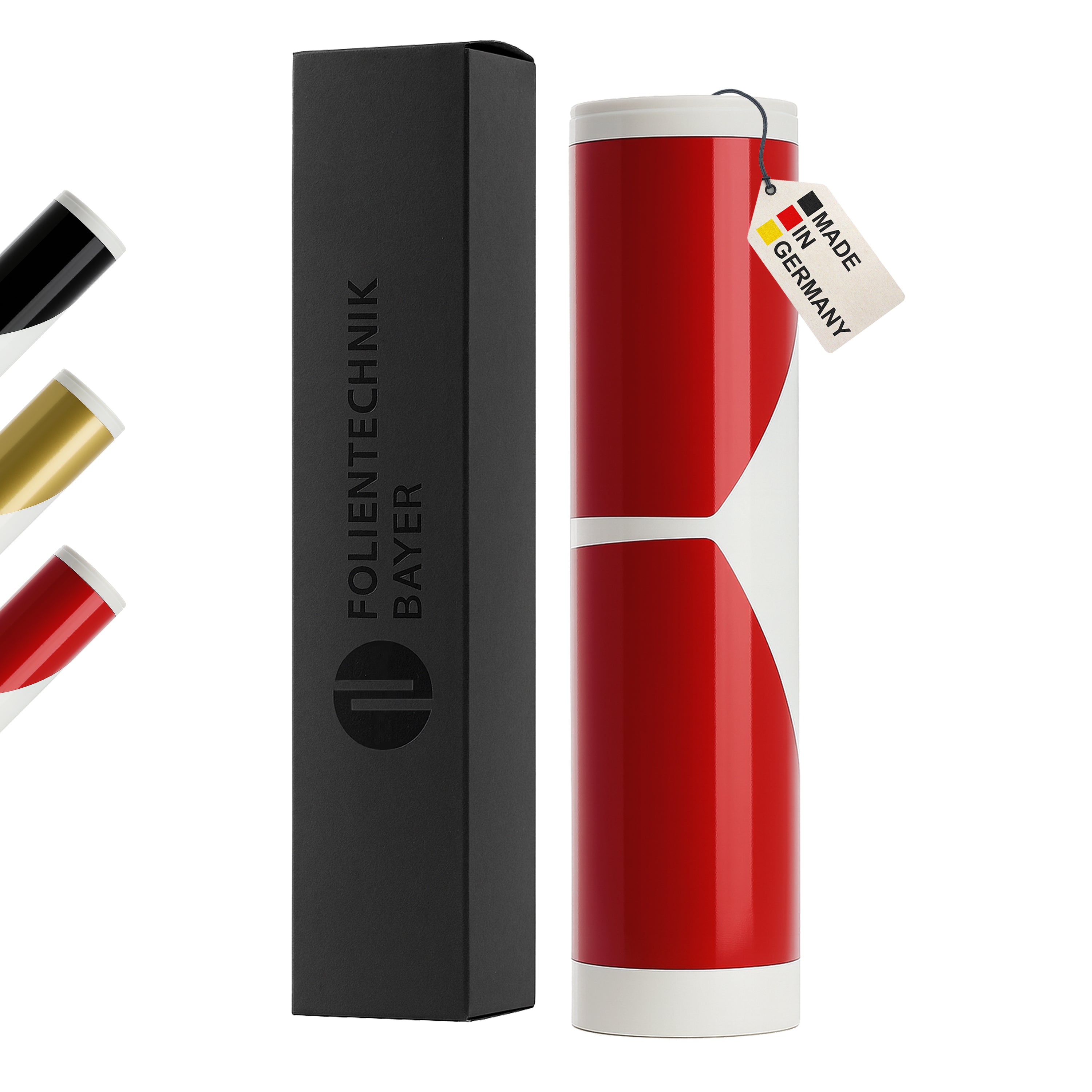 Motorhaubenstreifen für Fiat 500 Abarth 595 – 2-teiliges Racing Stripes Folienset, Tuning Aufkleber, passgenau, selbstklebend & wetterfest