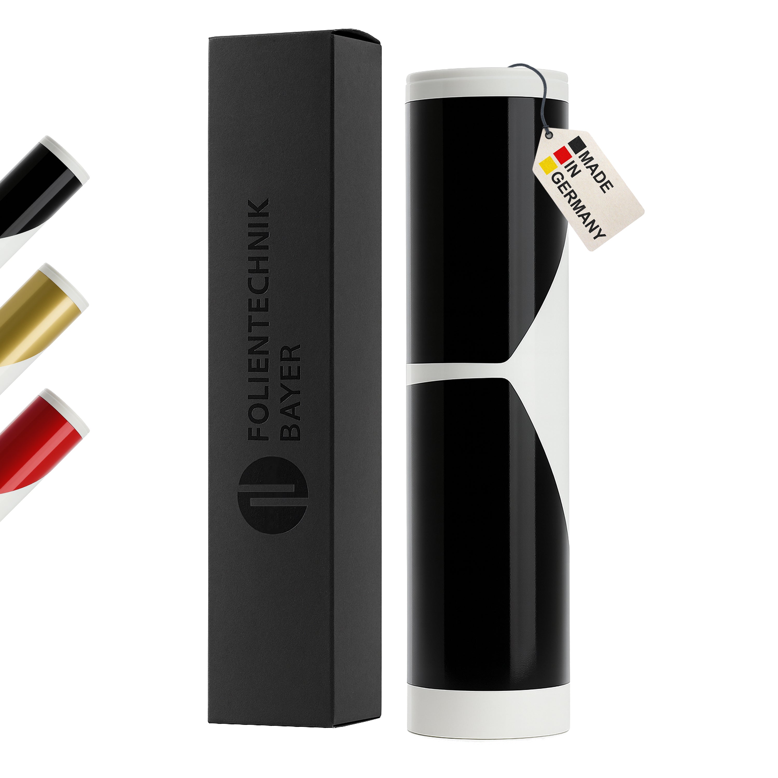 Motorhaubenstreifen für Fiat 500 Abarth 595 – 2-teiliges Racing Stripes Folienset, Tuning Aufkleber, passgenau, selbstklebend & wetterfest