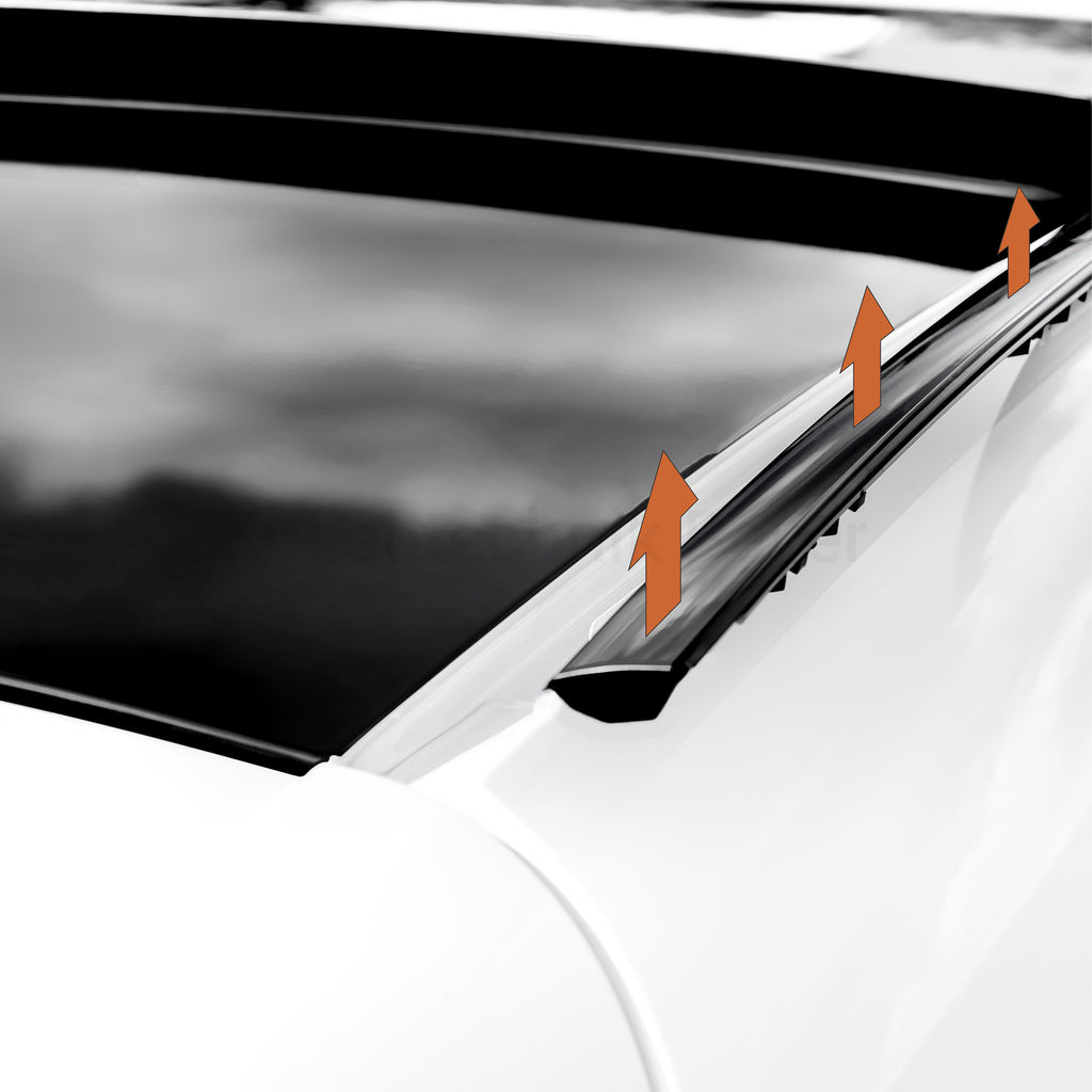 Dachfolierung für Mercedes A-Klasse W176 – 1-teiliger Foliensatz, Dekor Aufkleber, passgenau, selbstklebend & wetterfest