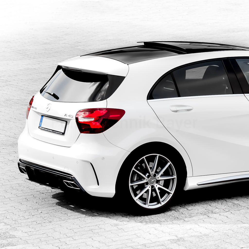 Dachfolierung für Mercedes A-Klasse W176 – 1-teiliger Foliensatz, Dekor Aufkleber, passgenau, selbstklebend & wetterfest