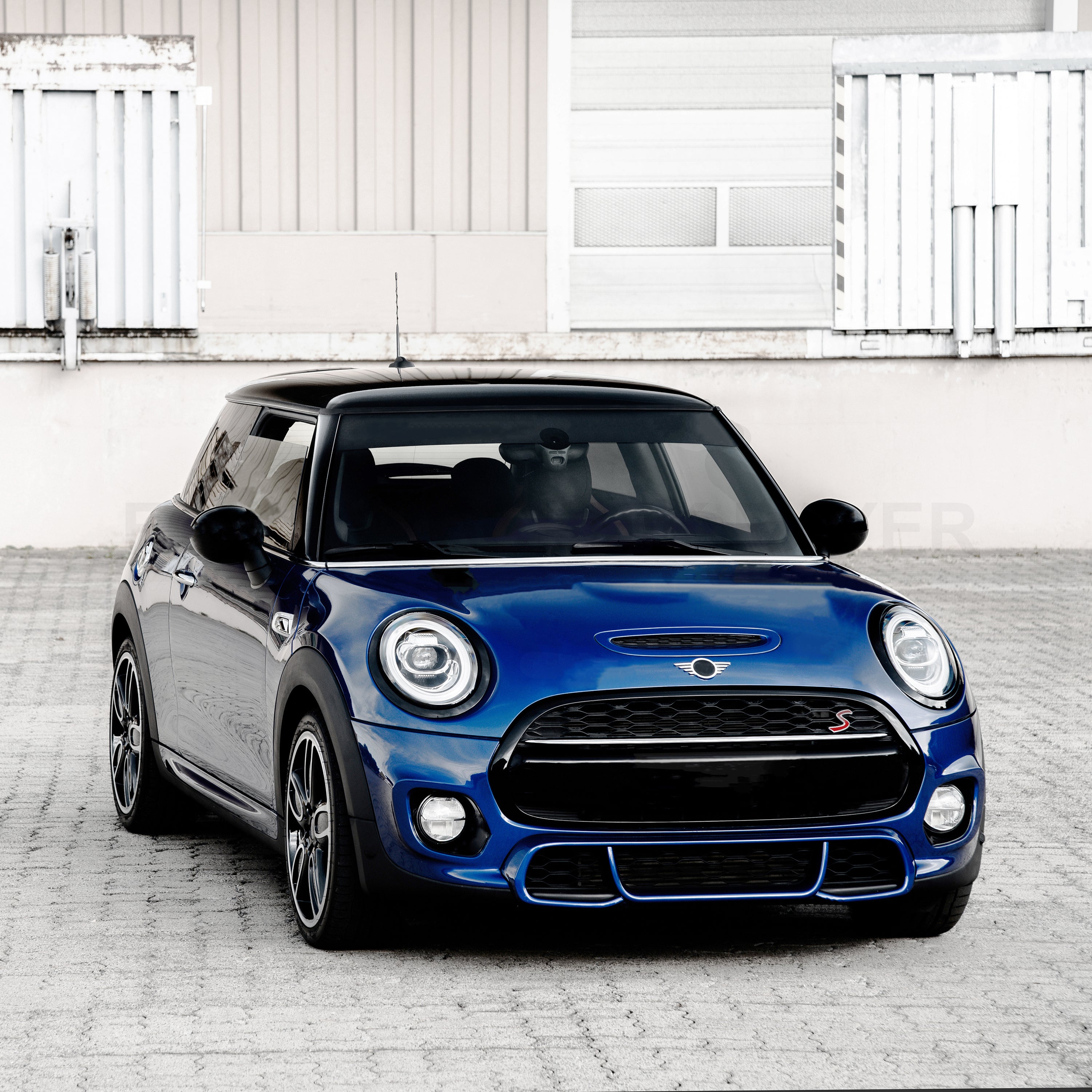 Blendstreifen für MINI One Cooper JCW F55 F56 F57 – Tuning Frontscheibenkeil, Scheibentönung & sportliches Design, UV-beständig, passgenau, selbstklebend & wetterfest