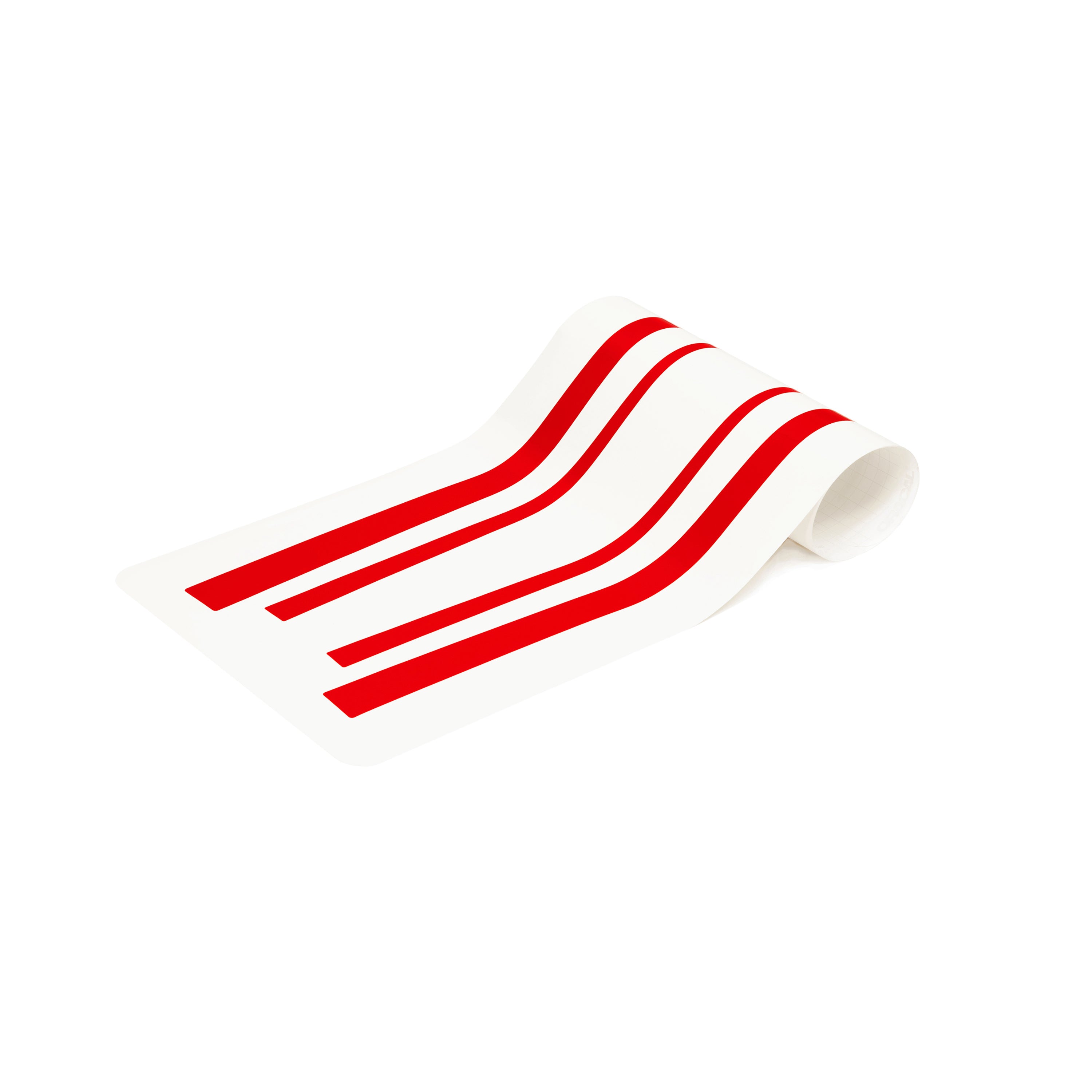 Seitenstreifen für VW Golf 7 – 4-teiliges Racing Stripes Folienset, Tuning Aufkleber, passgenau, selbstklebend & wetterfest