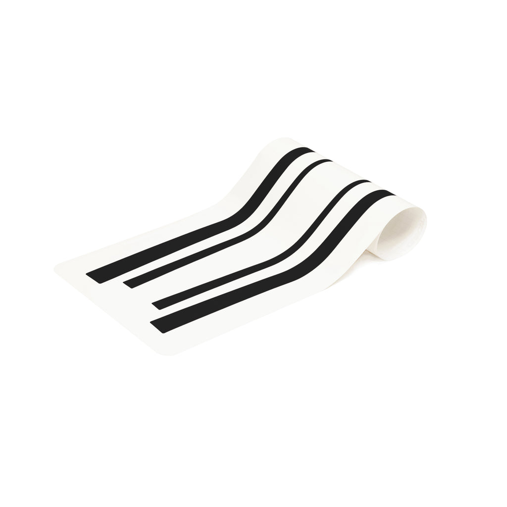 Seitenstreifen für VW Golf 7 – 4-teiliges Racing Stripes Folienset, Tuning Aufkleber, passgenau, selbstklebend & wetterfest