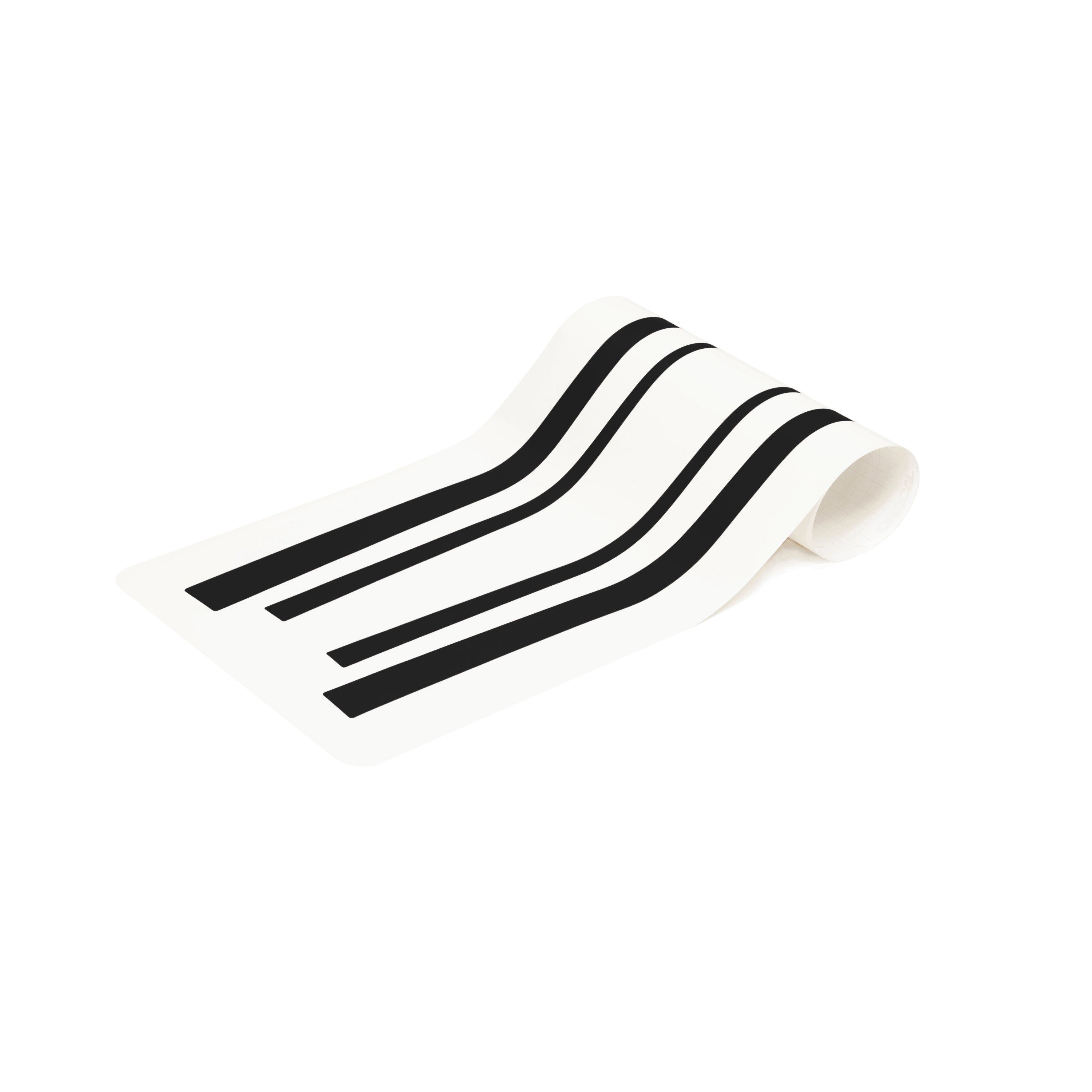 Seitenstreifen für VW Golf 7 – 4-teiliges Racing Stripes Folienset, Tuning Aufkleber, passgenau, selbstklebend & wetterfest